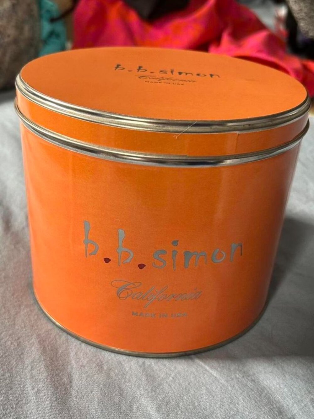 BB Simon Orange Tin
